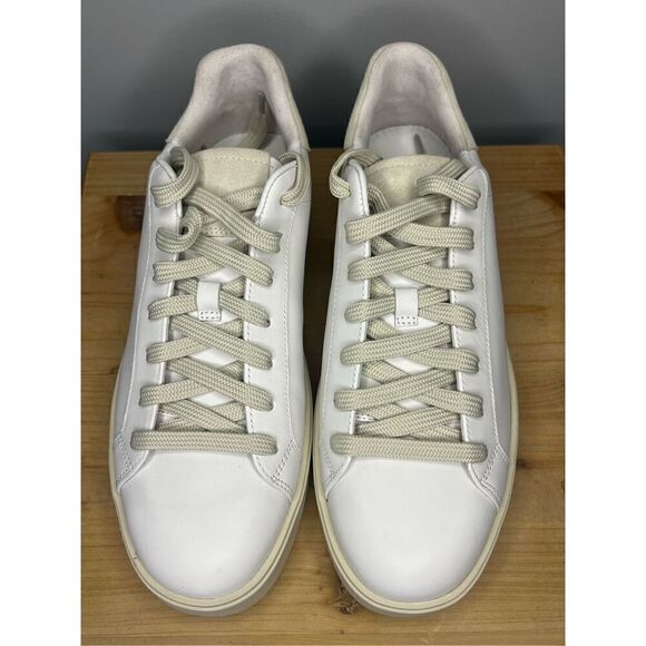 Vince‎ Men's Travis Lace Up Low Top Sneaker Athletic Shoes White Size 7.5 - Picture 4 of 8